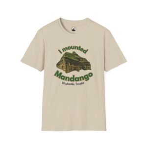Mounted Mandango Vilcabamba Natural Vibe Unisex T-Shirt