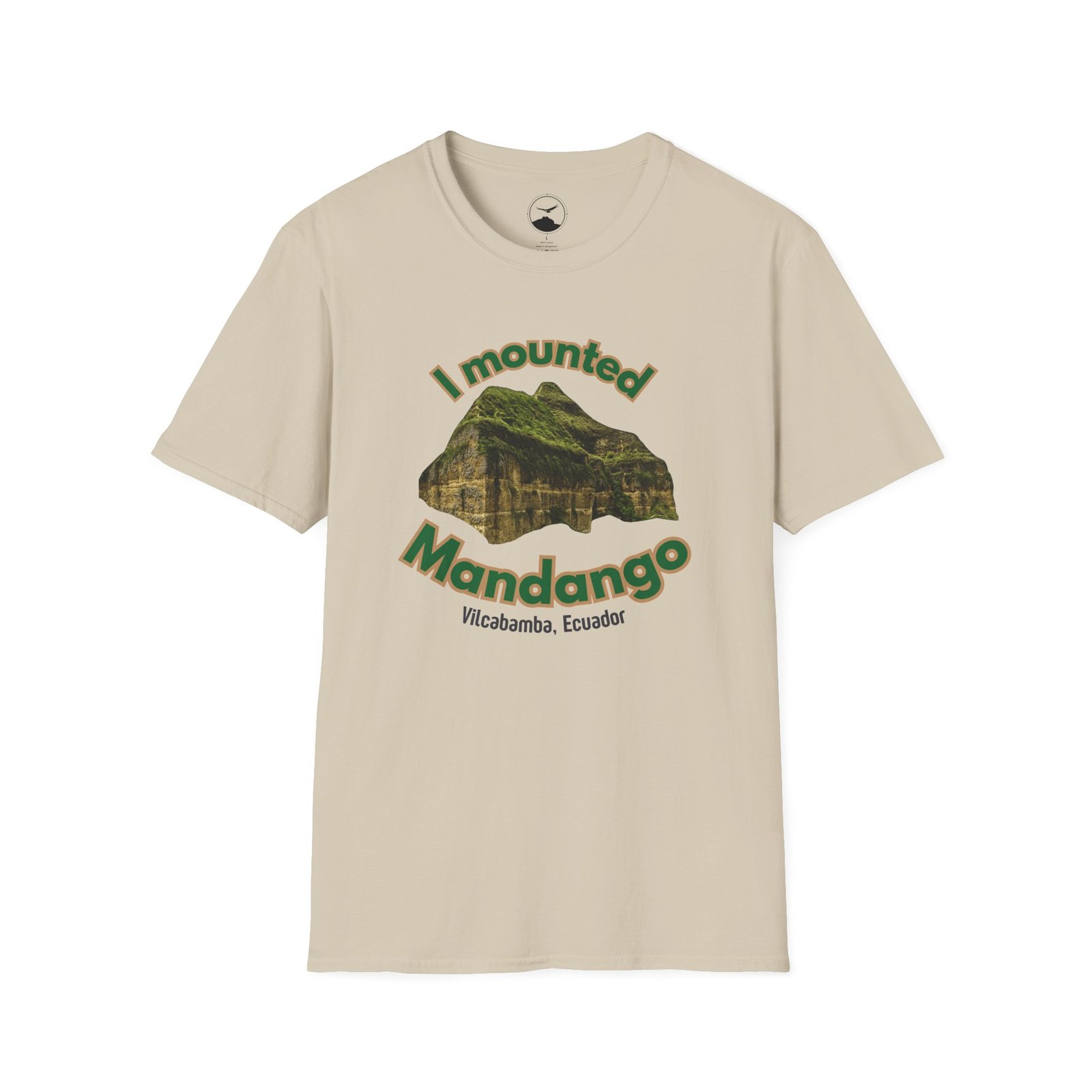Mounted Mandango Vilcabamba Natural Vibe Unisex T-Shirt